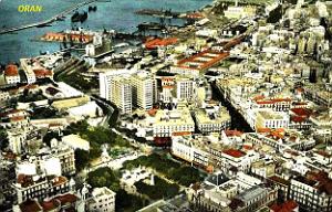 Oran - Place d'Armes - Vue aerienne